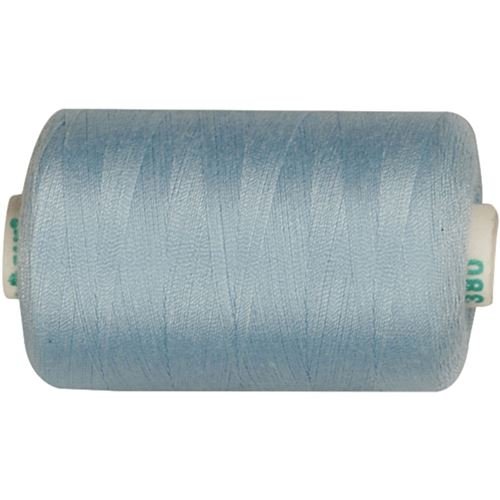 Creotime fil à coudre polyester bleu clair 1000 mètres