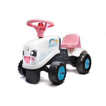 Porteur tracteur Rainbow Farm avec remorque Porteur b b la Fnac