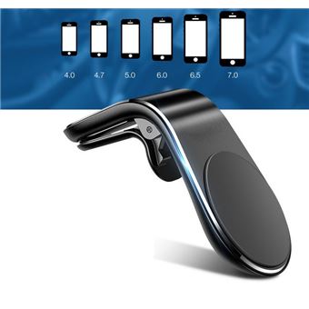 Accessoire téléphonie pour voiture GENERIQUE Support Voiture Magnetique  pour GIONEE Marathon M5 Plus Smartphone avec Aimant Ventilateur Universel  360 Rotatif (OR)