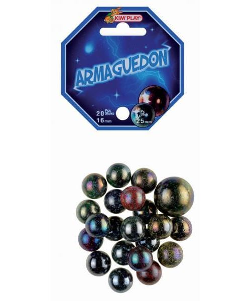 20 Billes et 1 Calot armaguedon