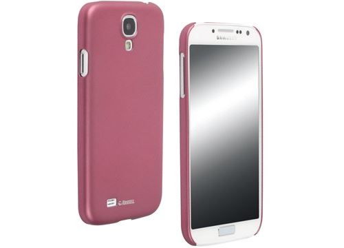 Krusell ColorCover - Beschermende bedekking voor mobiele telefoon - plastic - roze metalliek - voor Samsung Galaxy S4