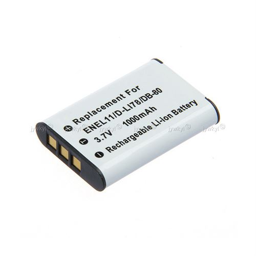 Batterie 750mAh EN-EL11 pour Nikon Coolpix S Coolpix S550 Coolpix S560