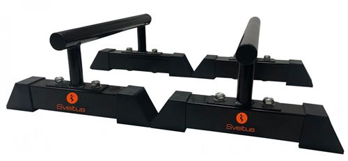 Sveltus Parallels 45 cm set 2 pièces noir