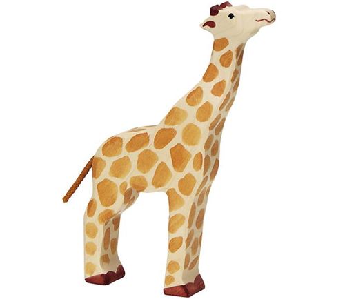 Figurine en bois Giraffe HOLZTIGER