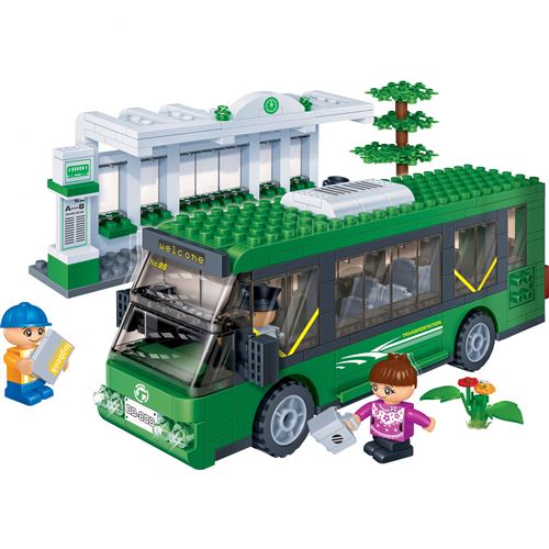 BanBao - Bus Station - bouwset