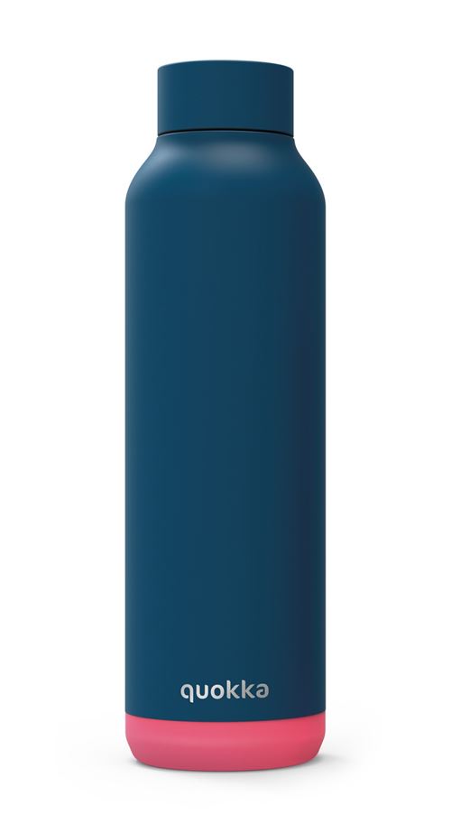 Quokka gourde en acier inoxydable SolidPink Vibe 630 ml bleu