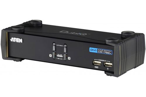 ATEN CubiQ CS1762A - KVM / audioschakelaar - 2 poorten - desktop