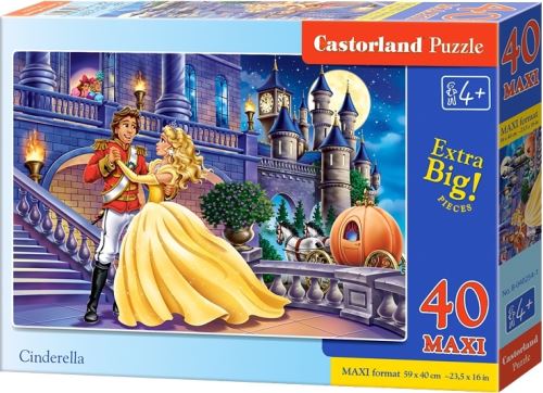 Castorland Cendrillon Maxi Casse-tête de 40 pièces