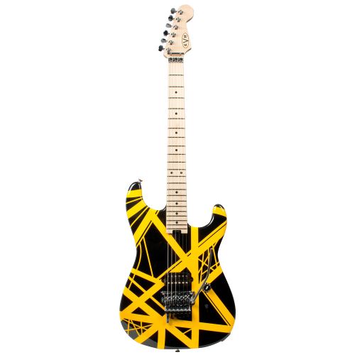 EVH Striped Serie guitare électrique jaune-noire