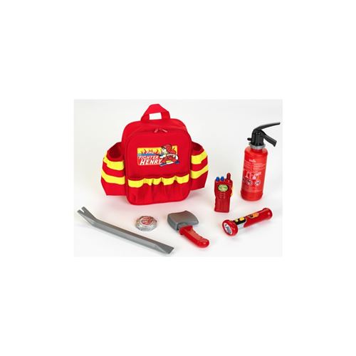 Klein Sac A Dos De Pompier Avec Accessoires