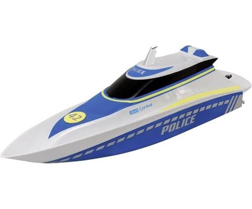 Revell Bateau de vitesse RC Police junior/unisexe bleu/blanc 35 cm