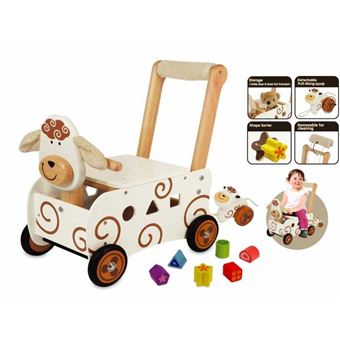 Pousseur porteur en bois Mouton - Porteur Bois - Achat & prix | fnac