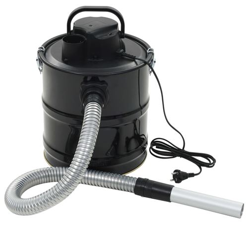 vidaXL Asstofzuiger met HEPA filter 1000 W 20 L zwart