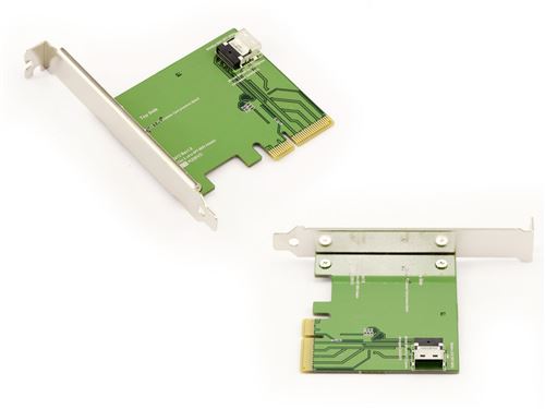 Carte contrôleur PCIe 4x Vers SFF-8654 Pour SSD