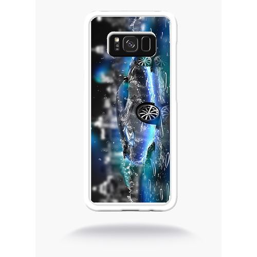 Coque Voiture Prototype 3d Tuning Eau Compatible Samsung S8+ Bord Transparent