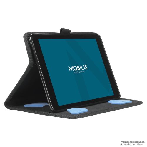 Mobilis ACTIV Pack - Flip cover voor tablet - zwart - 10.1 - voor Samsung Galaxy Tab A (2019) (10.1 inch)