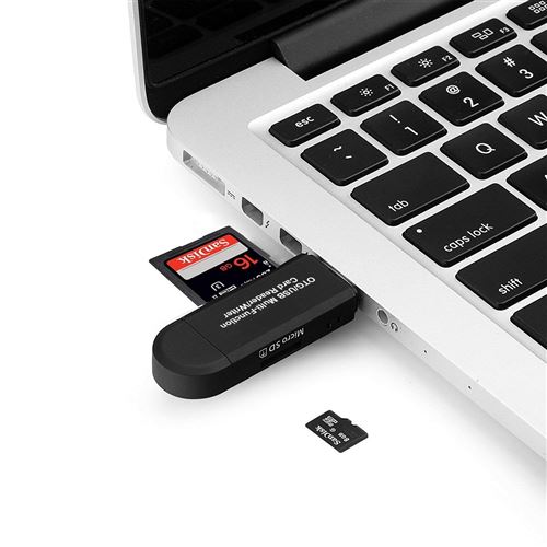 Sans Marque Lecteur Adaptateur Carte SD Vers USB Et Micro USB