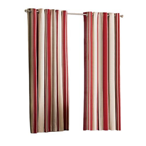 Riva Home Broadway - Ensemble de rideaux à œillets (168 x 183cm) (Framboise) - UTRV221