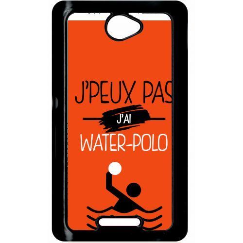 Coque sony xperia e4 j peux pas j ai water polo 5