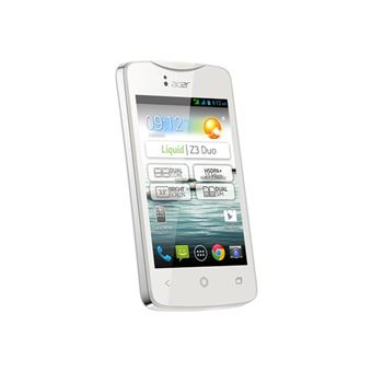Acer Liquid Z3 Duo, Double SIM, Classic White