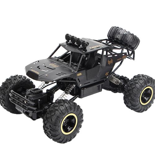 Générique Noir Voiture Radio Commandée 4X4 Crawler Étanche À Grande Vitesse