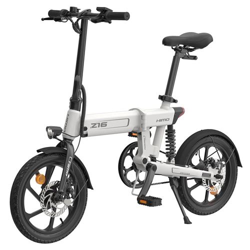 Vélo électrique pliant HIMO Z16 - 16 - 250W - Batterie amovible 36V - Blanc