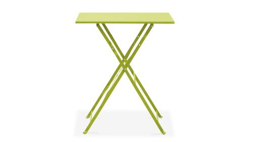 Table bistrot de jardin et 2 chaises pliantes Vert Table bistrot de jardin et 2 chaises pliantes Vert