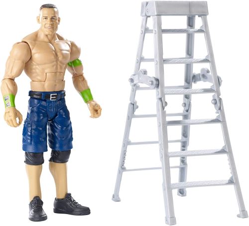 WWE Coffret Wrekkin figurine de catch articulée John Cena et une échelle, jouet à collectionner, GGP04