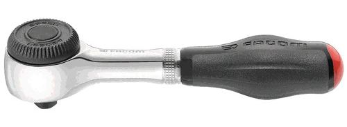 Cliquet 1/4'' à Manche Hélicoïdal Rotatif - Facom - R.360Pb