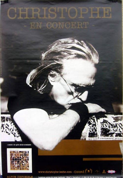 CHRISTOPHE - 40x60 cm - AFFICHE / POSTER État correct - N/A reconditionné disponible sur Fnac