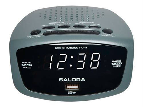 Salora CR627USB - Klokradio