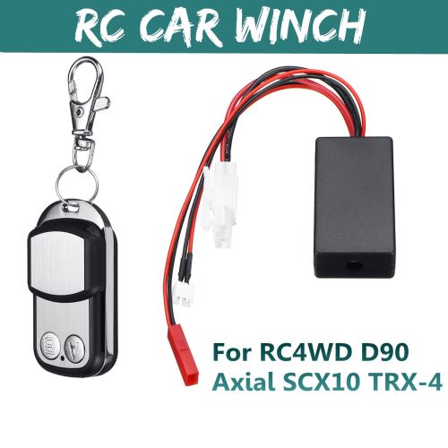 Récepteur de télécommande de treuil RC en métal 1/10 pour RC4WD