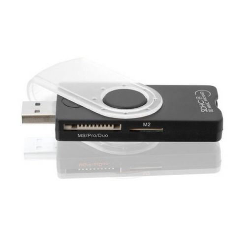 Lecteur de Cartes Intelligentes USB 2.0 143565 - Noir