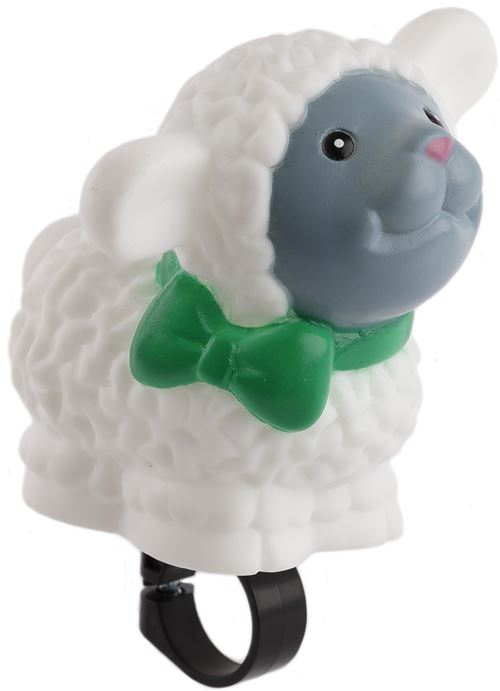 Pexkids corne de bicyclette Schaap 10 cm blanc