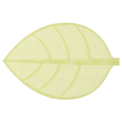Set de table Feuille - 50 x 33 cm - Vert anis