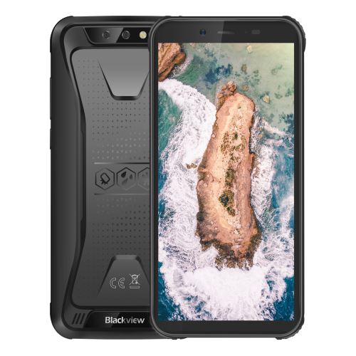 Smartphone Blackview BV5500 16Go + 2Go 5.5 18: 9 Écran IP68 4400mAh Android 8.1 3G GPS Noir