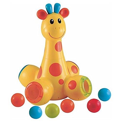 Room studio - 140822 - girafe déveil avec balles - beige