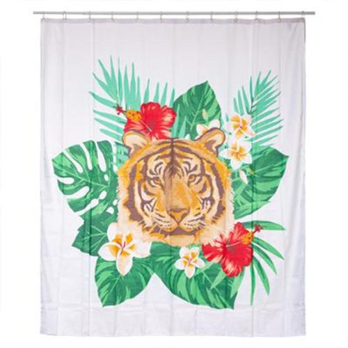 Rideau de douche - Tropical - 180 x 200 cm