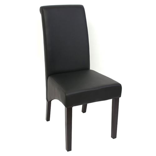 Générique Noir Lot De 2 Chaise Mendler H. 99 Cm Non Pliable Interieur En Bois - Image 1