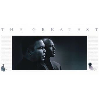 Poster Michael Jordan & Mohamm 48 cm x 95 cm - 1
