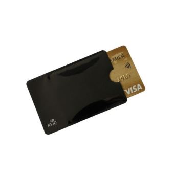 ® Etui haute protection des données bancaires de votre Carte Bancaire anti  RFID Noir