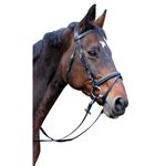 Kerbl Bridon pour poneys Classic Cuir Noir 326137