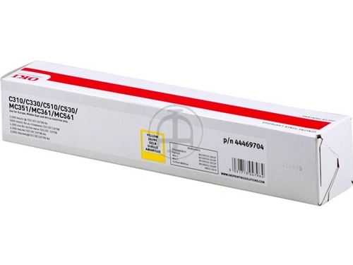 OKI 44469704 Cartouche de toner Original Jaune 1 pièce(s)