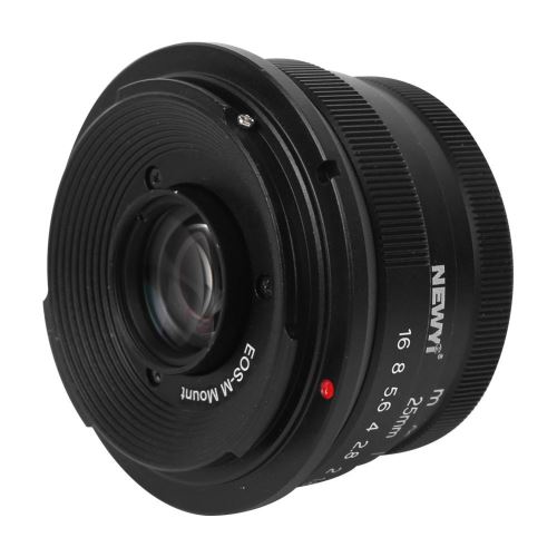 Objectif Focale Fixe Manuelle Monture Eosm 25Mm F1.8 Pour Canon M50 M100 M200 M6 Caméra Sans Miroir