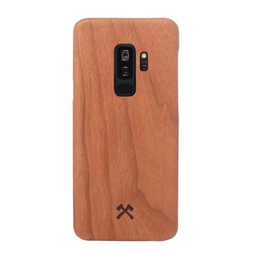 Coque pour Samsung Galaxy S9 Plus en bois véritable Cerise Woodcessories EcoSlim