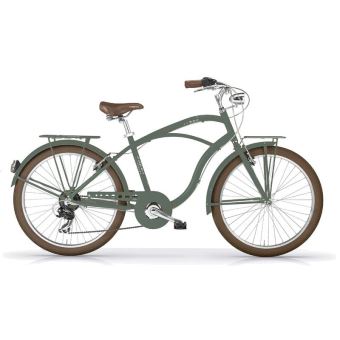 Velo De Ville Adulte 26 Beach Bike Maui Cruiser Vert Homme Taille 47 Velos Achat Prix Fnac