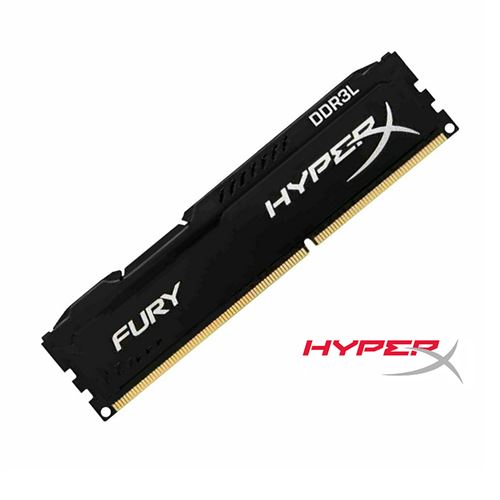 Mémoire RAM HyperX FURY 4Go (1x 4Go) Module DDR3L SDRAM CL11 1,35V Non ECC Non bufférisé 240Pin DIMM