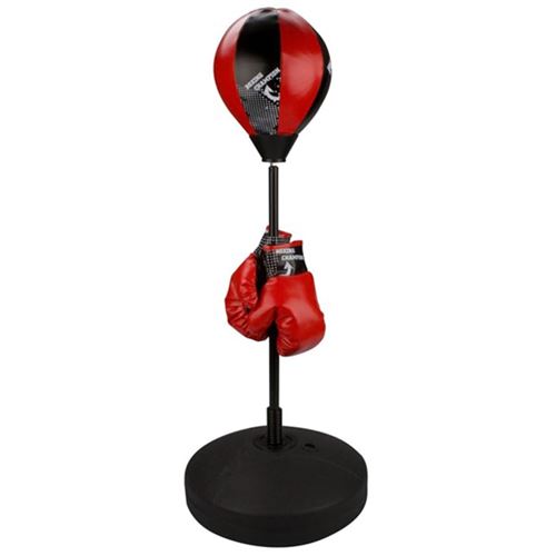 Avento Punching ball reflex junior noir/rouge