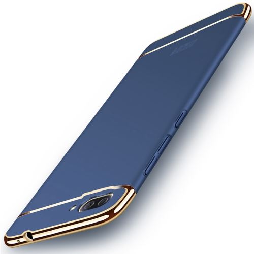 Asus ZenFone 4 Max (ZC554KL) Coque Protection Plastique Effet Métal Brillante Bleu ALS51201