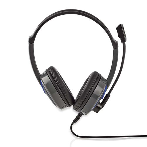 Casque de jeu Nedis GHST200BK Noir 